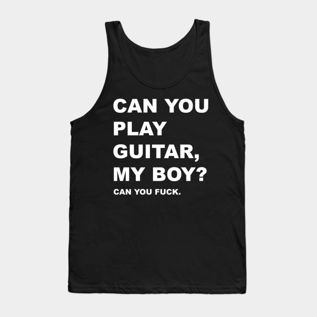 The Courteeners - _Can You Play Guitar, My Boy_ Tank Top by engmaidlao